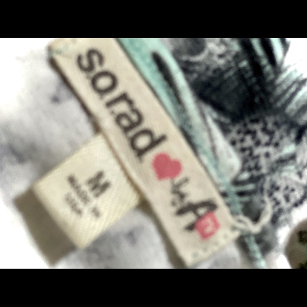 Crop Top Icy Green Floral M - Picture 5 of 5